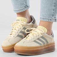 Zapatilla Sneakers Woman Adidas Original Gazelle Bold V25 Beig Adzpwv2596Ad - details 0