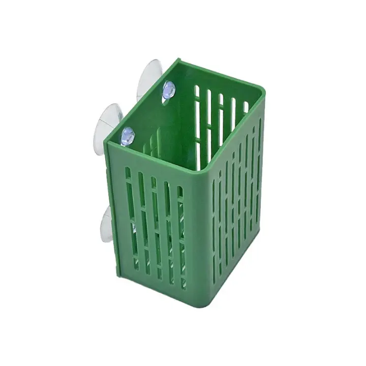 Gancho De Succión Para Acuario Soporte De Planta De Plástico Cesta De Plantación Decoración De Aquascape Pot De Agua - 1