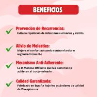 PITUR de Vivespharma - Suplemento Natural para Infección Urinaria (ITU) y Cistitis - details 3