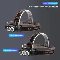 Lámpara Frontal LED Super Brillante Con Batería 18650 Integrada Recargable Tipo-C Para Camping Pesca Nocturna - details 7