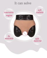 WANTES Postizos De Pene Simulados En Silicona Para Crossdresser Cosplay Abultamiento Falso De Glúteos Escondiendo Pene Adecuado Para Hombres Gays Y Transgénero - details 4