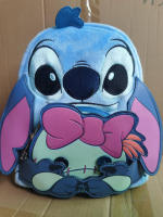Nueva Mochila De Peluche Miniatura Con Estampado De Stitch De Interstellar Disney Para Niños Bolsa De Ocio Anime Periférica - details 1