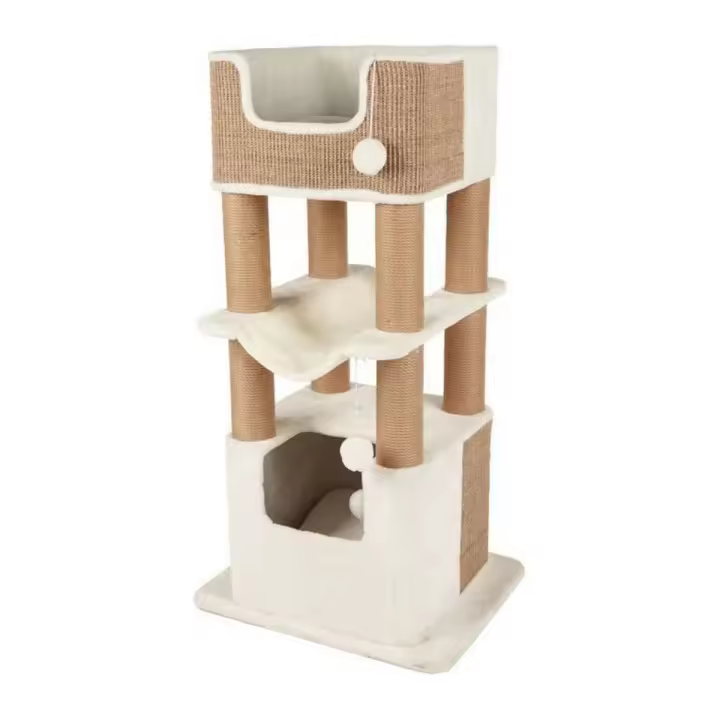 Rascador para Gatos Trixie Lucano Árbol Sisal Blanco (110 cm) - 1
