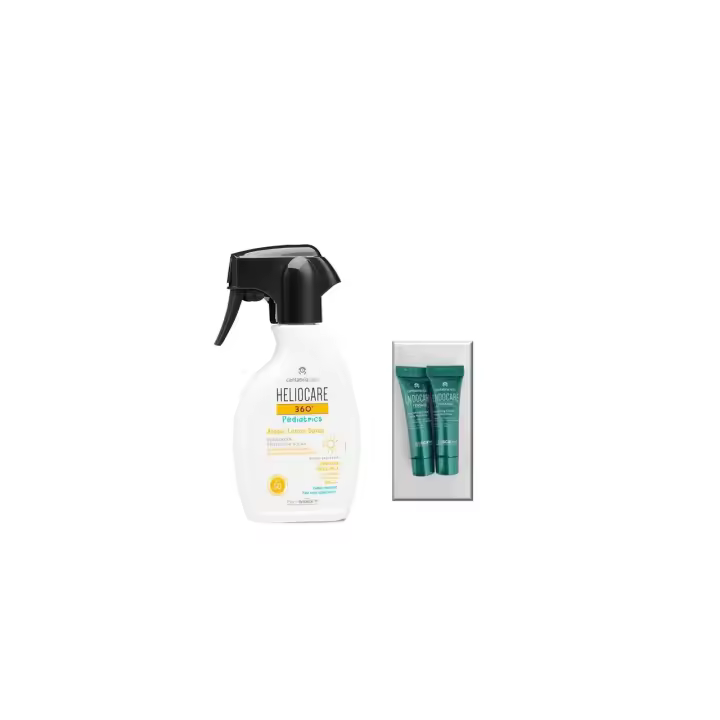 Cantabria Labs Heliocare 360º Pediatrics Atopic Lotion Spray SPF 50 - Crema Solar para Niños, Hidratante, Ultraligera, Hipoalegérnica, Pieles Sensibles o Atópicas, 250ml - 1
