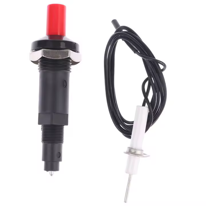 Encendedor Piezoeléctrico para Cuerno, 1 de 2 Encendedores con Aguja, Accesorios para Estufa - 1
