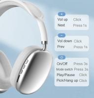 Cascos Auriculares Inalámbricos de Bluetooth 5.3 con Sonido Estéreo y Bass Potente Batería de Larga Duración, Cascos Supraaurales de Diadema Giratorio y Extensible - details 10