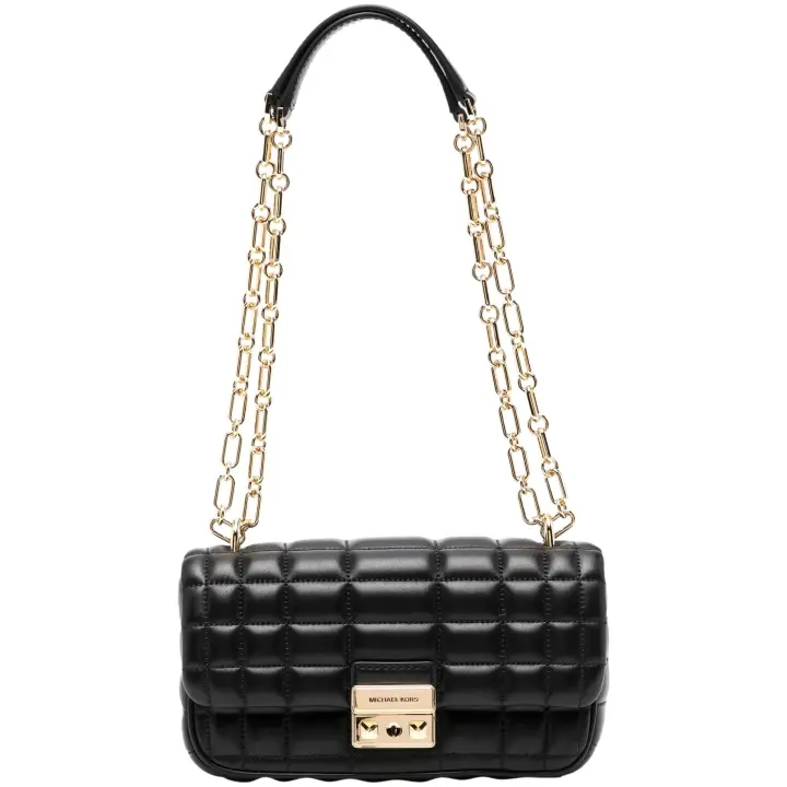 MICHAEL KORS - Bolso de Hombro con Cadena Tribeca Small de Piel Acolchada - 1
