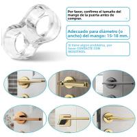 1-5pcs Almohadilla De Puerta De Silicona Protección Infantil Anticaída Y Protección De Pared Accesorios De Seguridad Para La Casa - details 15