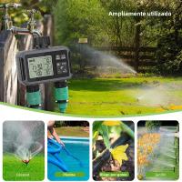 Sistema De Riego Inteligente Con 1/2/3 Salidas Timer Automático Para Jardín Exterior Programador De Riega Faucet Y Mangueira - details 18