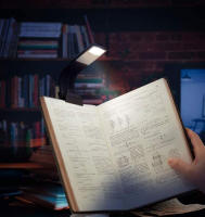 Lámpara De Lectura LED Recargable Con Clip Versátil Y Protección Ocular 3 Colores Luz De Lectura Con Dimmer Para Libros - details 8