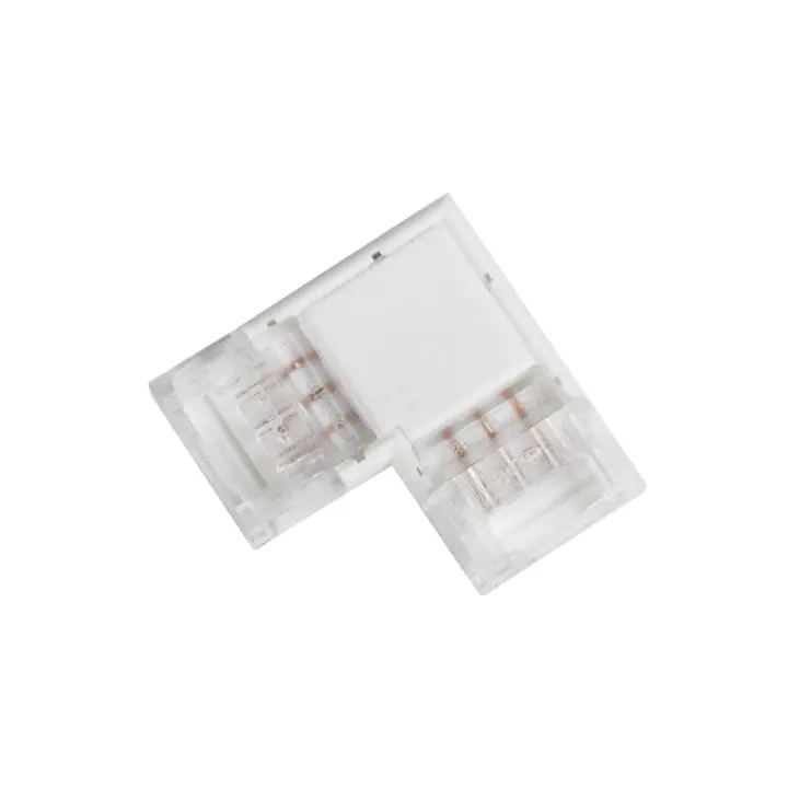 Ledkia Conector Hipopótamo "L" para Tira LED CCT 12-24V DC Ancho 10 mm 10 mm - 1