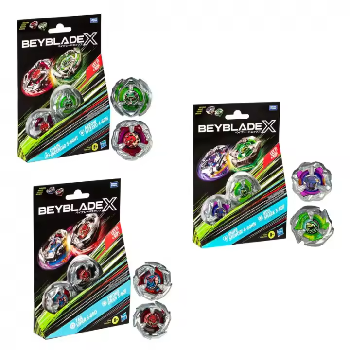 Beyblade X Pack Doble Sin Lanzador Surtido/Modelo aleatorio (Una unidad)(Hasbro F9586) - 1
