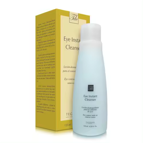EYE INSTANT CLEANSER 125ML Loción desmaquillante para el contorno de ojos. Limpiador bifásico (desmaquillante y tónico juntos), específico para eliminar el maquillaje y las impurezas del contorno de ojos. - 1