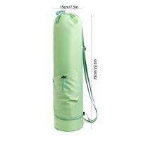 Bolsa para esterilla de yoga con bolsillo para botella de agua y bolsa impermeable en la parte inferior. Correa para esterilla de yoga deportiva. Bolsa de almacenamiento multifuncional. - details 13