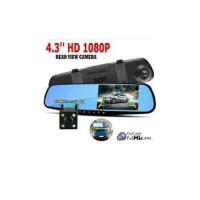 Aumotop Dash Cam, cámara de coche con visión 1080P, lente de grabadora de conducción DVR, grabadora de vídeo con pantalla táctil, grabadora de conducción con espejo retrovisor - details 5