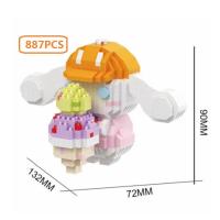 Juguetes De Construcción De Anime Cartoon Blocos De Monstruos Educativos Para Niños Regalo De Navidad Bloques De Plástico PVC Tamaño Micro Sin Baterías - details 1