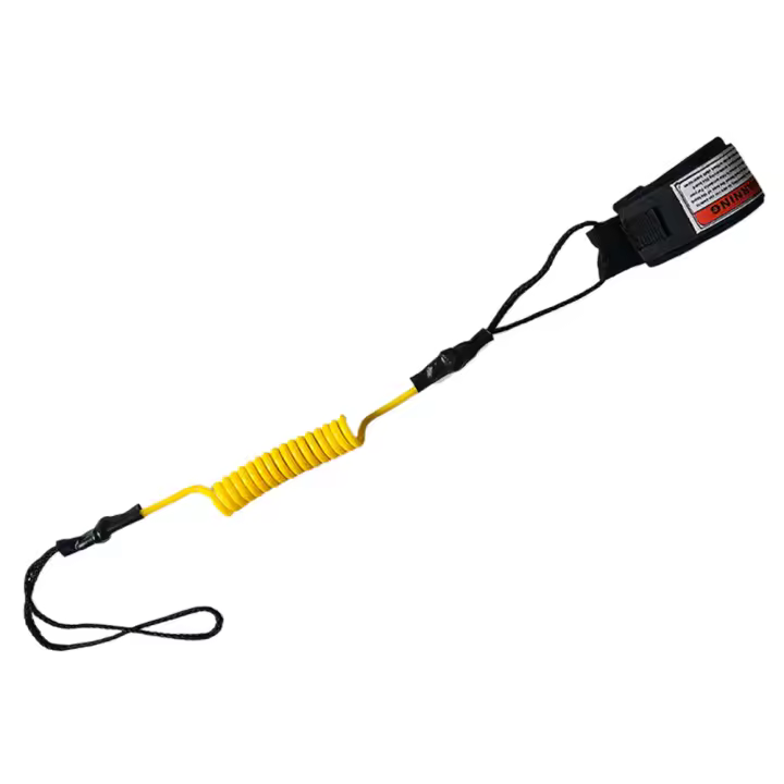 Leash Ajustable De TPU Para Tabla De Surf Coiled SUP Con Correa De Muñeca Y Cuerda De Seguridad Para Paddle Board Shortboard Longboard - 1