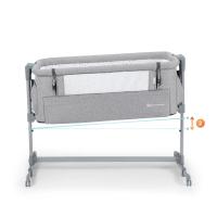 Kinderkraft NESTE UP Cuna Colecho para Bebé con Colchón, Cuna de Cabecera, Fácil ajuste de cama de padres, Ajuste de altura, Buena Circulación de Aire, Ruedas transportarás - details 3