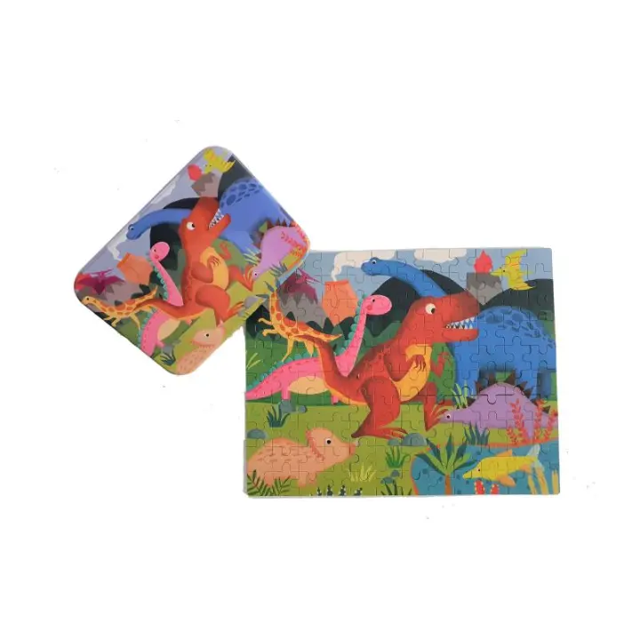 BP Puzzle de Historias Dinosaurios 120 Pcs - 1