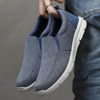 Zapatos De Lona Transpirables Para Hombre Verano Mocasines De Caminar Comodidad Al Aire Libre Slip on Clásicos Loafers Para Hombre - details 5