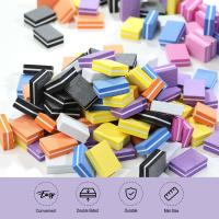 50pcs Bloque De Archos Para Uñas Doble Cara Mini Herramientas De Cuidado De Uñas De Acrílico Para Pulido Y Esmalte - details 1