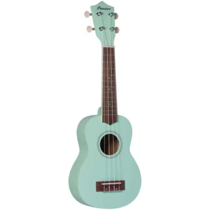 Ukelele Soprano Bamboo BE-LGN Studio Light Green - 1
