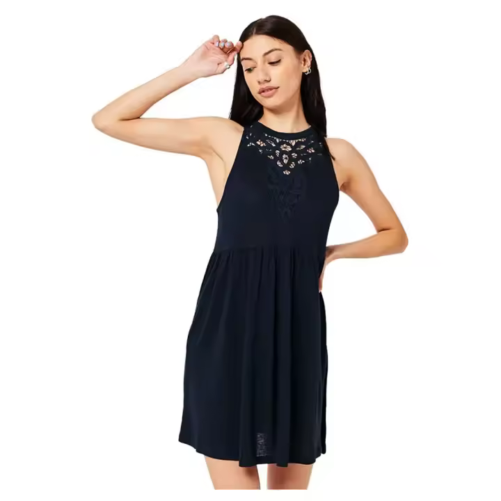 Superdry Vestido Vintage Lace Racer Lila - 1