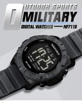 Reloj Deportivo NAVIFORCE NF7110 Con Pantalla Digital Y Cierre De Hebilla Correa De Silicona Resistente Al Agua Para Hombres Y Mujeres - details 0