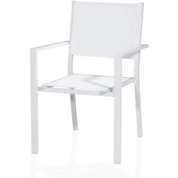 VERDELOOK Silla Cerdeña Blanco - 1