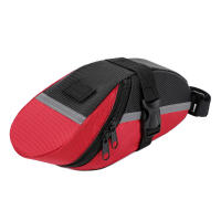 Bolsa De Sillín Para Bicicleta Impermeable Almacenamiento Negro Bolsa Trasera Rápida De Liberación Para Ciclismo Montaña Carretera - details 3