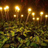 10 Luces Solares Para Jardín Con Estilo De Mariposa Decoración Navideña Para Patio Y Camino Luz Exterior Swaying - details 1