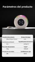Altavoz Inteligente Echo Dot 5ª Generación with Alexa Integrado | Sonido Powerful + Luces LED Ambientales | Bluetooth 5,3 Estable | Resistant IPX4 para Exterior | Altavoz Portátil Compacto Control Vopor | WiFi + Batería Larga Duración | - details 8