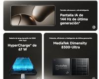 Xiaomi 14T –  12+256GB móvil Lentes Leica Summilux, MediaTek Dimensity 8300 Ultra, Pantalla AMOLED de 6,67'' 144Hz, HyperCharge 67W  (Versión ES) - details 1