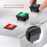 Banner - Interruptor basculante de 6 vias ON/OFF/ON sin LED