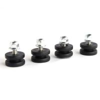 4PCS Accesorios Universal Para Motocicleta Cierre De Maletero Trasero Espaciadores Rápido Base Placa De Soporte Para Equipaje - details 13