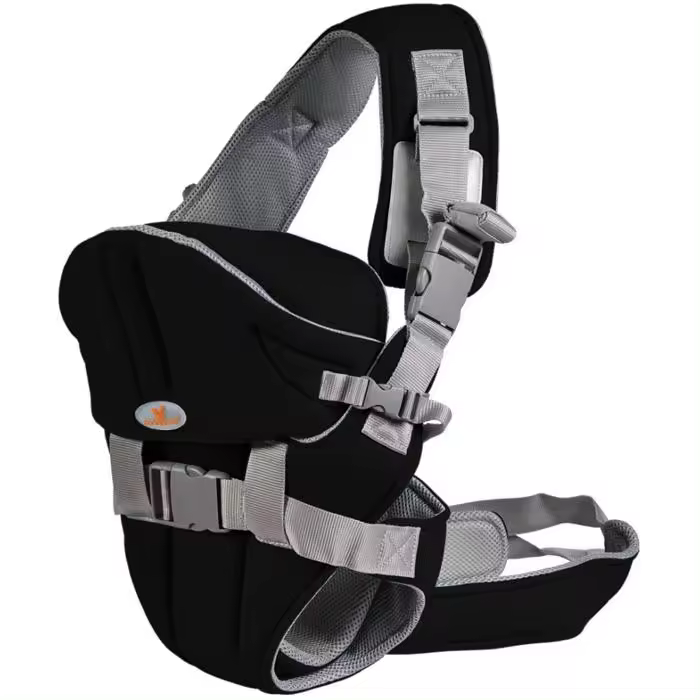 Porta bebé Cangaroo Carry go 2 black - 1