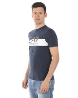 Emporio Armani EA7 Camiseta Algodón Hombre Azul 3GPT69PJ03Z 1554 - details 3