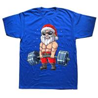 Camiseta De Navidad Divertida Con Santa Pesca Cuerda De Navidad Camiseta De Algodón Estilo Callejero Para Hombres Camiseta De Cumpleaños - details 2