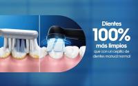 Oral-B iO 2 Cepillo de Dientes Eléctrico en varios colores; Verde y Negro. incluye 1 Cabezal, 1 Estuche De Viaje y1 Portarrecambios, 3 Modos De Cepillado, Sensor De Presión y Temporizador, Diseñado por Braun - details 2