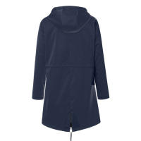 Abrigo De Lluvia Impermeable Para Mujer Casual Básico De Exterior Trenzado Ligero Con Cordón Ropa De Senderismo Para Mujeres - details 11