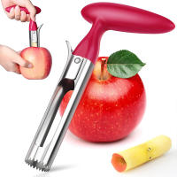 Cortador De Manzanas Y Peras De Acero Inoxidable Premium Herramienta Para Quitar La Semillas Y El Centro De Frutas Y Verduras Para Cocina - details 0