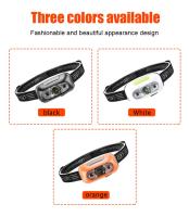 Mini Linterna De Corbata Recargable Por USB Con Sensor De Onda Luz Exterior Para Camping Senderismo Uso Emergente - details 9
