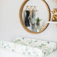 Cubierta De Camarín Para Mudanzas De Pañales Para Bebé Cubierta De Mesa De Cambio Elástica Para Recién Nacidos Ropa De Cama Regalo Para Bebé Unisex - details 1
