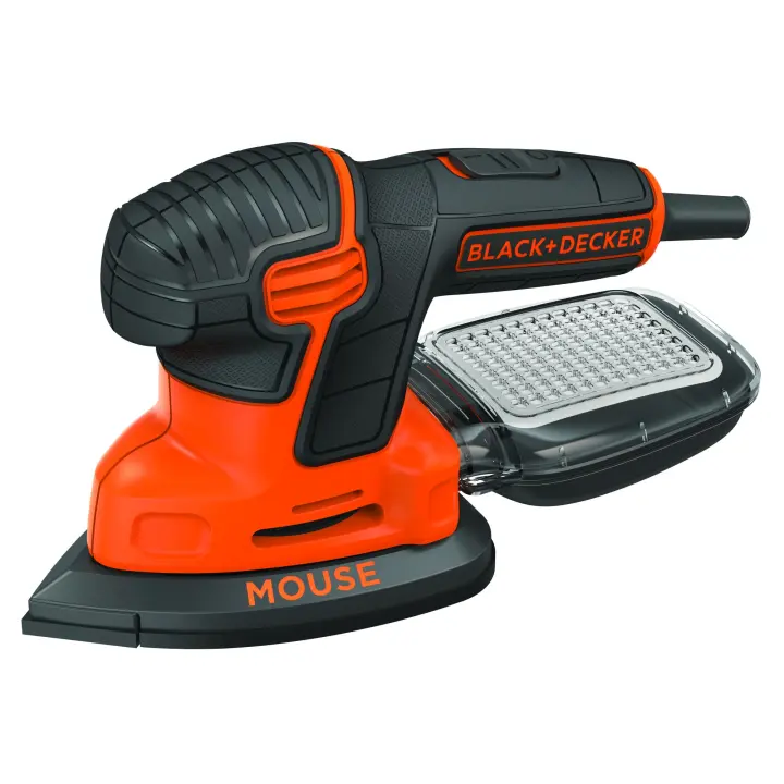 Black & Decker KA2000-QS - Lijadora Mouse® 120W con bolsa y 6 accesorios - 1