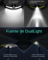 Linterna Frontal LED XPG+COB Con Batería Integrada Multi-función Recargable Por USB 6 Modos Torcha Frontal Para Camping Y Actividades Al Aire Libre - details 3