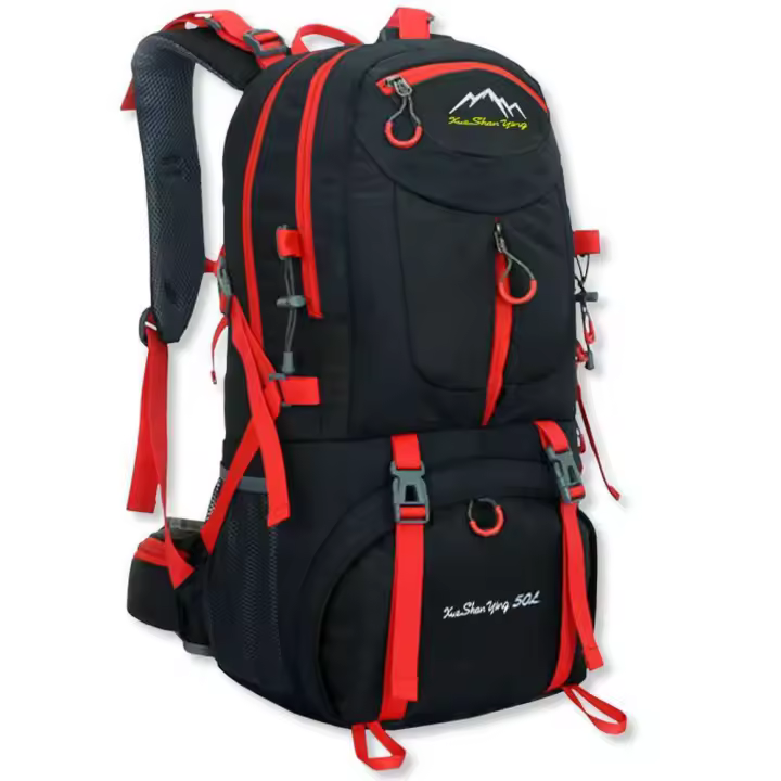OZIO FITNESS Mochila Impermeable 50 Litros con Múltiples bolsillos Trekking - 1