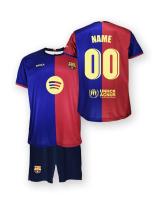 PERSONALIZABLE - Pack camiseta y pantalón Júnior FC Barcelona 1a equipación 24/25 - Réplica con Licencia Oficial - details 0