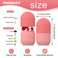 Rodillo De Hielo Para El Rostro Y Los Ojos Músculo Silicone Para Massajear Y Reducir La Puffiness Rolleador De Hielo Para Pinos Y Agujeros Pequeños - details 4