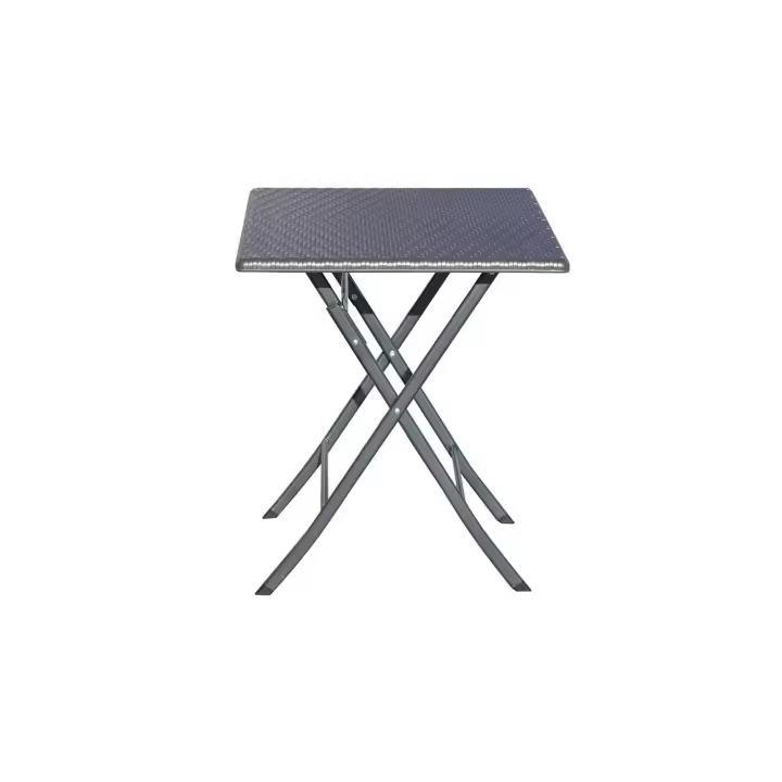 MESA AUXILIAR PLEGABLE RATAN  61,5x61,5x73 cm EHLIS DE SUINPLAS DECORACIONES - 1