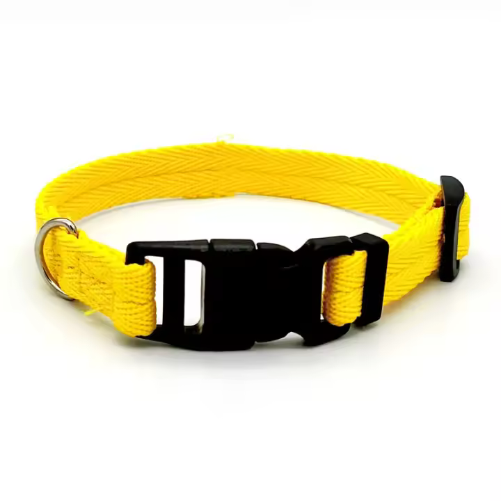 Collar Para Perros De Color Sólido Collar De Entrenamiento Rápido Para Pequeños Y Medianos Perros Adecuado Para Teddy Bichon Material De Poliéster - 1